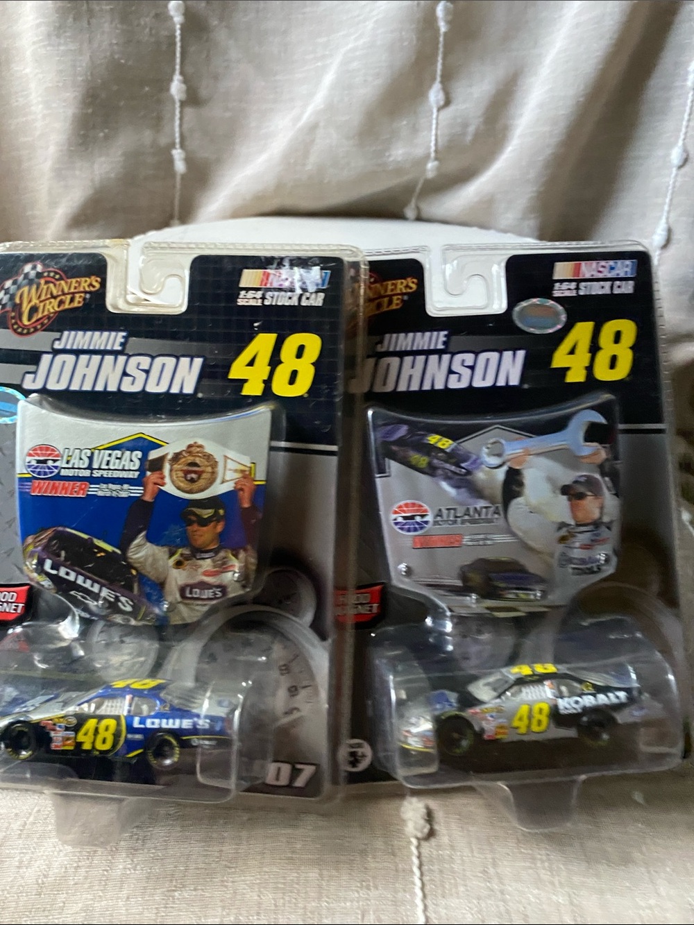 Nascar Jimmie Johnson #48 Blue & Yellow Die-Cast Cars Fathers Day gift